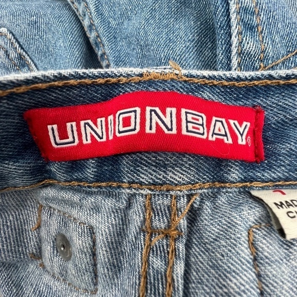Unionbay Cuffed Hem Denim Jean Shorts Size 7 Women’s - Picture 2 of 11